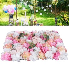 12*Artificial Flower Wall Panels Flower Panels for Venue Backdrop Wall Decor