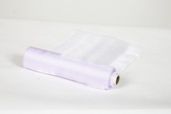 SNOW ORGANZA FABRIC MATERIAL ROLL 03 SIZE CHAIR BOWS TABLE RUNNER WEDDING DECOR