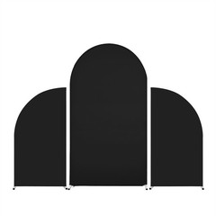 Set Of 3 Wedding Arch Cover Double Sided High Elasticity Arch Backdrop Decor