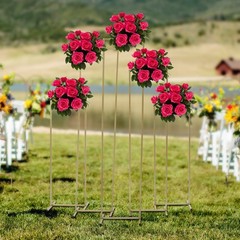 5 PCS Floral Stands, 125/125/155/185/205cm Plants Stands, Wedding Flower Stands