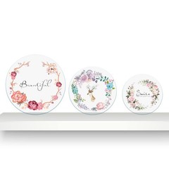 2 Pieces 1/8″ Round Plexiglass Sheet, 17 Inch Diameter Clear Acrylic Circle, …