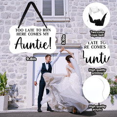 Acrylic Wedding Sign, Ring Bearer Sign, Rustic Wedding Decor Signs, Acrylic Wall