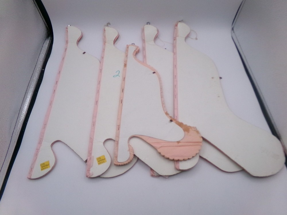 Lot of 5 Vintage Pink Honeycomb Bell Pink Paper Wedding Bells Decorations tissue