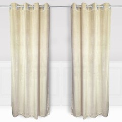 YCC Linens – Velvet Curtains with Grommets (2 Panels)