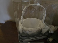 Wedding Accessories And Decorations Lot – Silver, White, Royal Blue