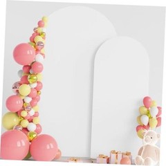 Arch Backdrop Cover Arch Covers Strethy Backdrop Set of 2 | 7.2FT,6FT White