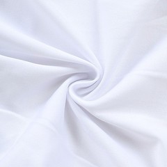 5 ft WHITE Matte Fitted Spandex Round Top Arch Backdrop STAND COVER Party