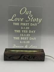 wedding Custom Made Led sign custom