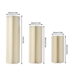 3 PCs Cylinder Flowers Stand Wedding Party Garden Centerpiece Display Decoration