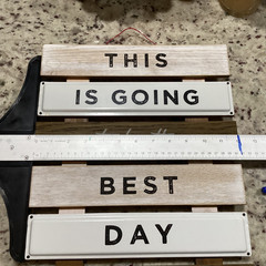Rustic Wood Wedding Sign – “This Is Going to Be the Best Day Ever” – 16×12