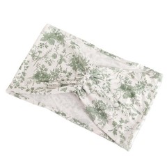 5 Dusty Sage Floral Spandex Ruffled CHAIR SASHES Wedding Party Home Decorations