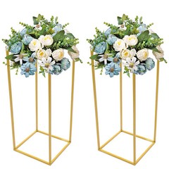 Elegant Gold Wedding Flower Stand – Durable, Reusable, Easy To Assemble