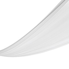 6 Pack White Chiffon Ceiling Drapes 5 × 30 Ft Rod Pocket Wedding Backdrop