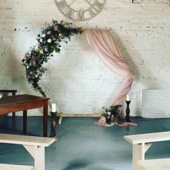 WEDDING DRAPING DECOR EVENT CHIFFON FABRIC SOLD PER METER VARIOUS COLOURS