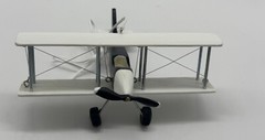 Hanging Airplane, White Black, Nursery Decor, Decorative Wooden Airplane