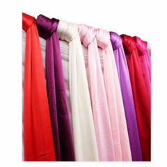 Stage Decoration Ice Silk Fabric Wedding Backdrop Curtain Drapes Background Trim