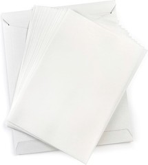 Wafer Paper Flexible Edible Printer Sheets 12 Pack 0.4mm White Letter Size 8….