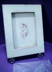 Tabletop Slantback Wood Easel Vertical Photo Frame Menu Sign Wedding For 5X7