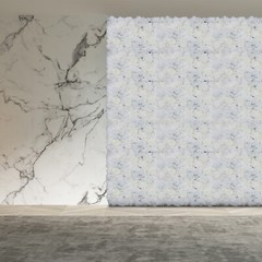 6-Pack Ivory Silk Rose Flower Wall Panels 40 × 60 cm Wedding Backdrop
