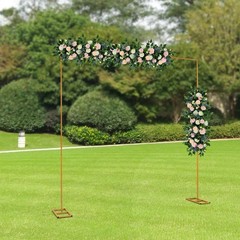 9.8ft Height Garden Party Stand Decor Wedding Arch Backdrop Stand Flower Frame