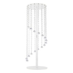 2Pcs Flower Vase Column Flower Stand Tall Vases for Wedding Party Centerpieces