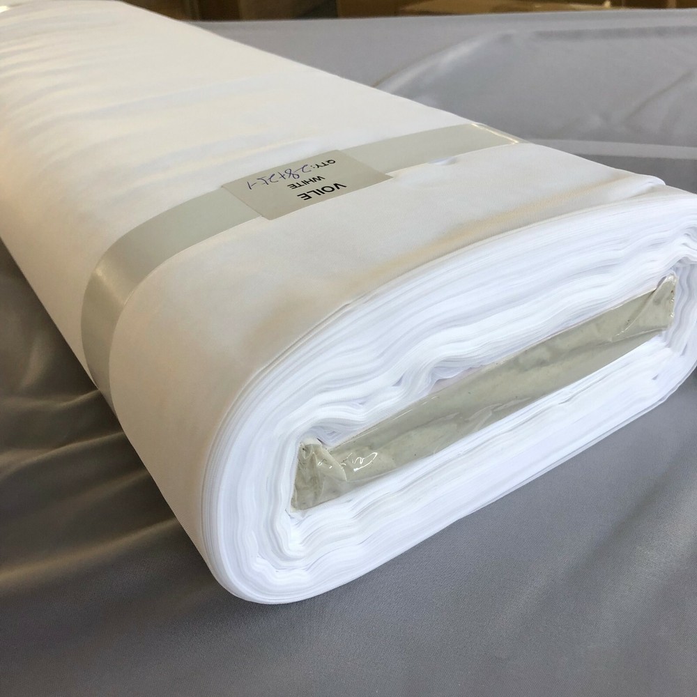 150CM wide voile fabric by roll of 50 meters 28 colors Premium Quality