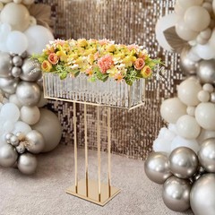 Wedding Flower Stand, Wedding Crystal Flower Stand, Crystal Flower Stand