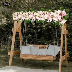 39.37×11.81in Artificial Flowers for Party Wedding Artificial Silk Flowers Row
