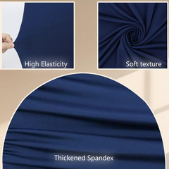Arch Backdrop Cover Wedding Spandex Fitted Arch Covers,Round Top Chiara Baby Bri