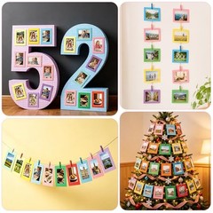 48 Pack Paper Picture Frames, 4 x 6 Inch Colorful Picture 48 PCS Multicolor