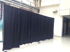 ADJUSTABLE QUICK BACKDROP KIT 10FT TALL x 50 FT WIDE PIPE WITHOUT DRAPE