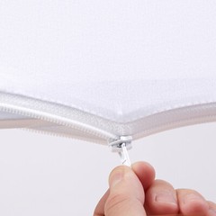 Milk Silk Spandex Archway Backdrop with Zipper Wrinkle Free Wedding Event Cover
