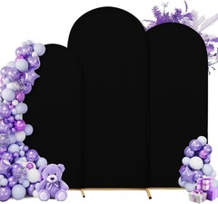 3-Piece Arch Cover Bundle – 6ft to 7.2ft Stretch Spandex Set