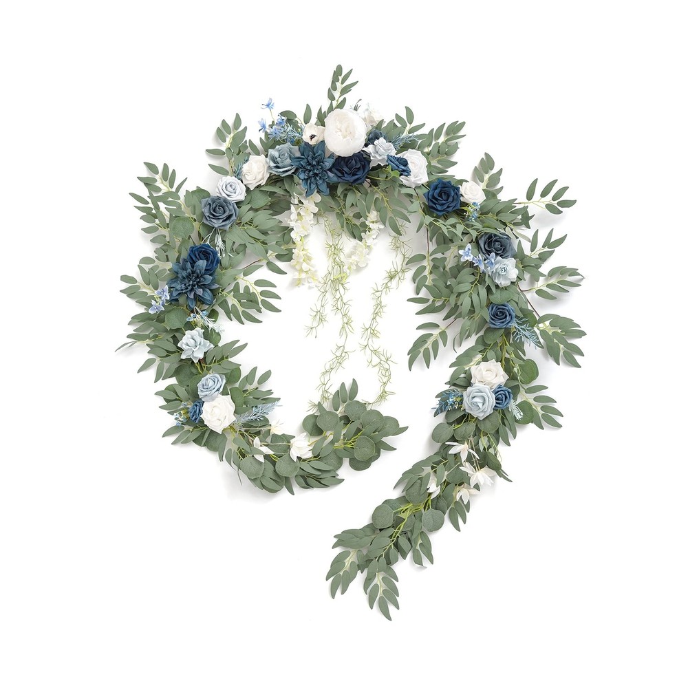 Ling’s Moment 9FT Spring Flower Garland- Wedding Arch Flowers for Backdrop De…