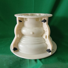 Reusable Round Column Wedding Pedestal Mold for Stunning Flower Displays