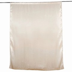 8×10 ft BEIGE Satin CURTAIN Wedding Photography Backdrop Panel Party Decorations