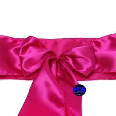 100 MAGENTA Satin Chair Sashes Bows Wedding Party Banquet Events DIY Decoration