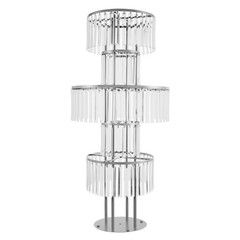 2pcs Acrylic Flower Stand 5-tier Elegant Flower Stand For Party Weddings