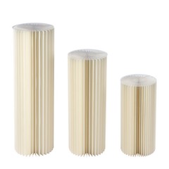 3 PCs Cylinder Flowers Stand Wedding Party Garden Centerpiece Display Decoration