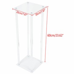 2Pcs Tabletop Flower Stand Free DIY Flower Stand Display Rack Wedding Decor