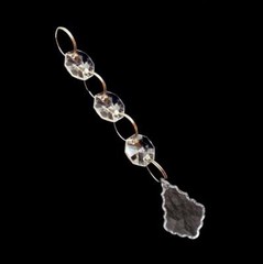 50/100Pcs Wedding Acrylic Garland Diamond Crystal Bead Chandelier Hanging Decor