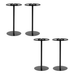 4Pcs 40cm Wedding Flower Stands,Black Metal Flower Stand for Table Centerpieces