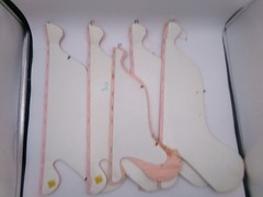 Lot of 5 Vintage Pink Honeycomb Bell Pink Paper Wedding Bells Decorations tissue