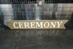 Rustic Ceremony Reception Wooden 18” Arrow Signs w/ 23” Stakes Wedding Decor