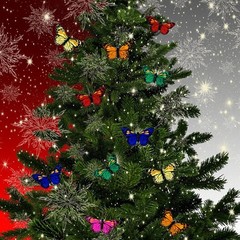 6pcs Artificial Feather Butterfly Decorations Artificial Butterflies for Craf…