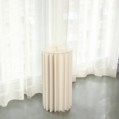 24″ Folding DIY Accordion Pillar Cardboard Display Stand Pedestal Box Party