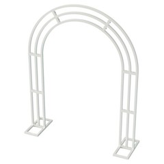Heavy Duty Arch Backdrop Stand Garden Metal Arbor Frame For Wedding Party Stage
