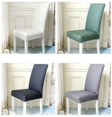 Chair Seat Covers Dining Room Stretch Waterproof Cover Wedding Party Bar Decor