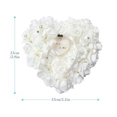 Topincn Wedding Pillow Eemoon Flor Girl Basket White Wedding Pillow Romantic