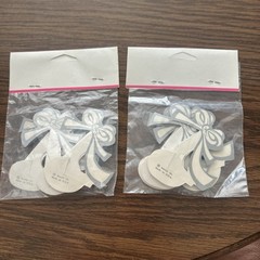 Vintage Bestile Tissue Paper Honeycomb Wedding Bells 8 Small Table Top Silver